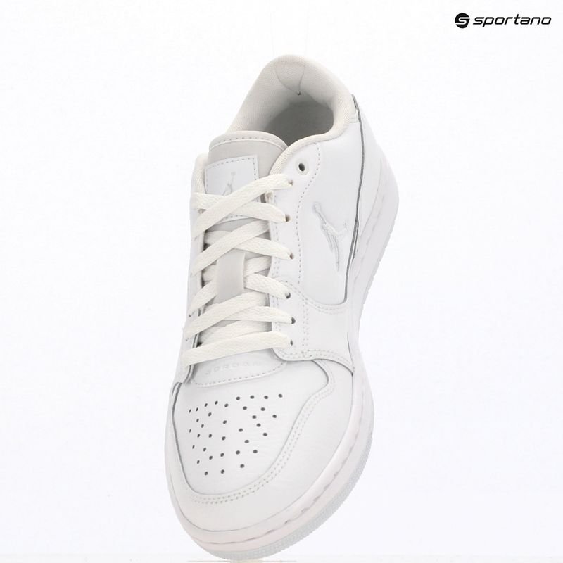 Herren Schuhe  Jordan Access Court Low white/pure platinum 9