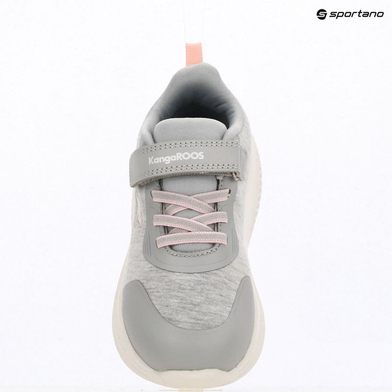 Kinderschuhe KangaROOS K-RDI Cushies EV vapor grey/frost pink 9