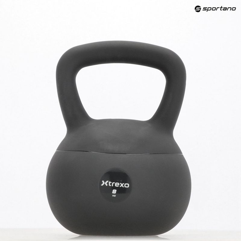 Weiche Kettlebell XTREXO 8 kg grey 9