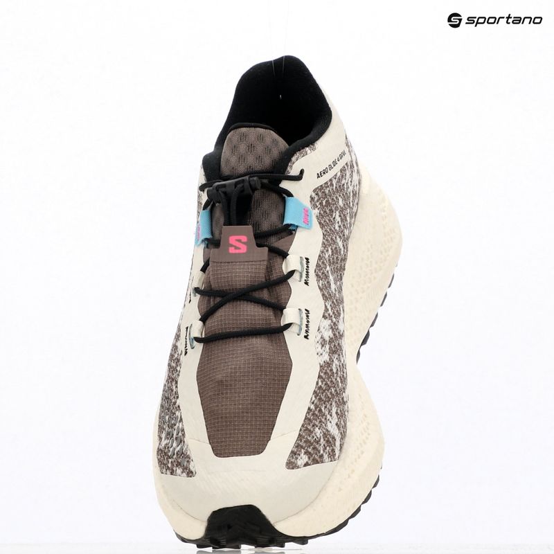 Damen-Laufschuhe Salomon Aero Glide 4 GRVL vanilla ice/black iron 15