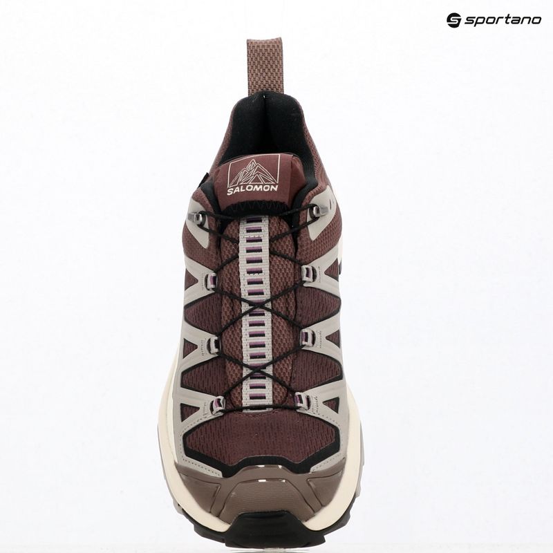 Trekkingschuhe Damen Salomon X Ultra 360 Edge GTX huckleberry/paloma 8