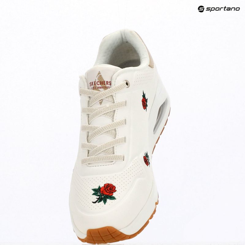 Damenschuhe SKECHERS Uno Champagne & Roses white 8