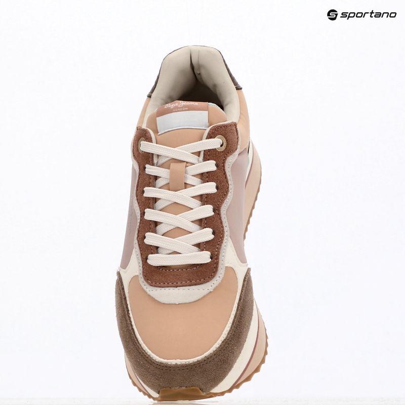 Damenschuhe Pepe Jeans Rusper Combi mud brown 16