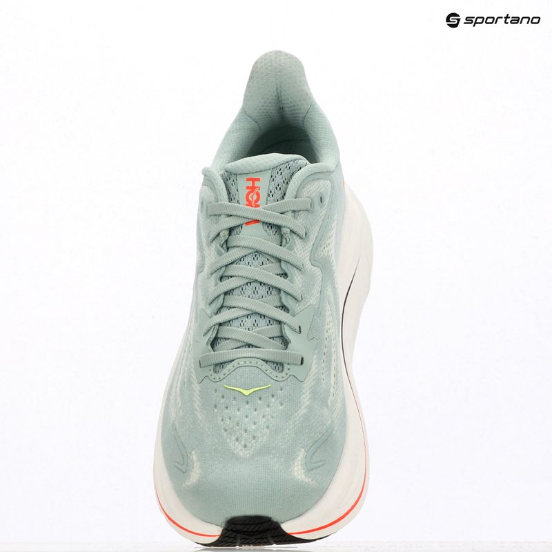 Herren Laufschuhe HOKA Clifton 10 sage/neon flame 18