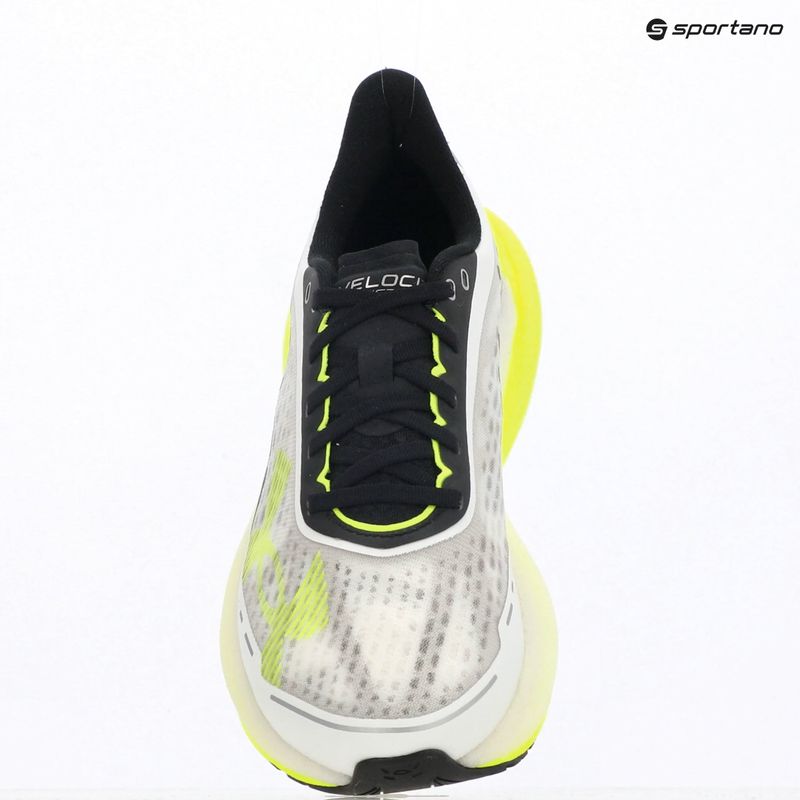 Laufschuhe für Herren Under Armour Velociti Distance white/valiant green/black 3