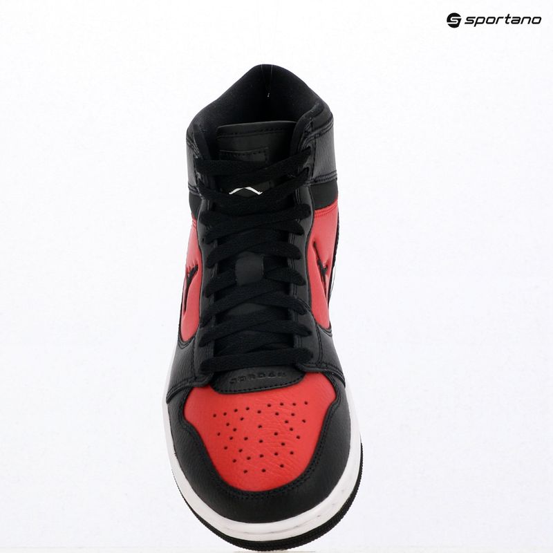 Herren Sneaker Nike Jordan Access Court Mid Black/Gym Red/White/Black 10