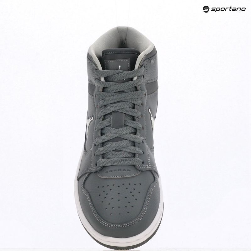 Herren Schuhe  Jordan Access Court Mid smoke grey/light smoke grey/white 10