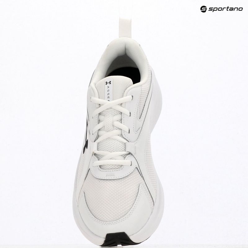 Herren-Laufschuhe Under Armour Assert 11 weiß/schwarz/distant gray 3