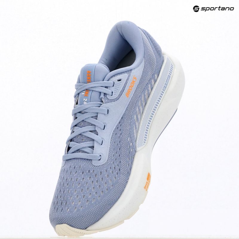 Damen-Laufschuhe Brooks Adrenaline GTS 24 blue heron/white/orange 9