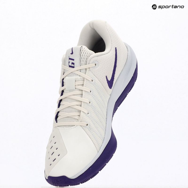 Herren-Basketballschuhe Nike G.T. Cut Academy 2 summit white/court purple/pourt purple 6