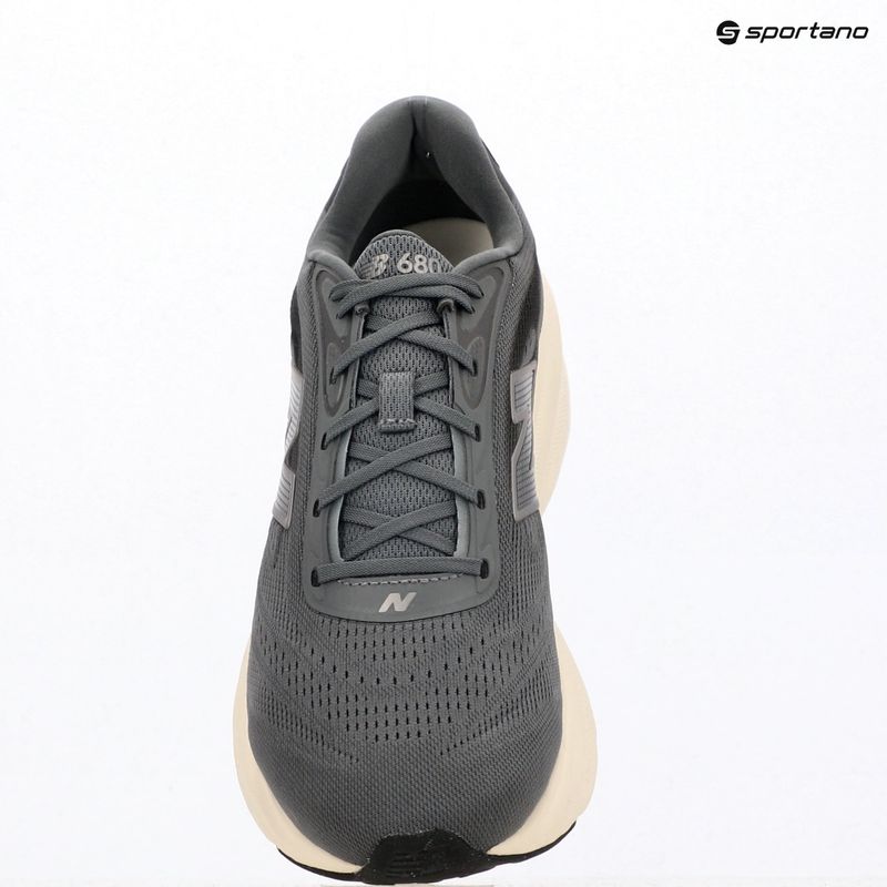 Herren-Laufschuhe  New Balance Fresh Foam 680's V9 castlerock/faded black/gold metallic 9