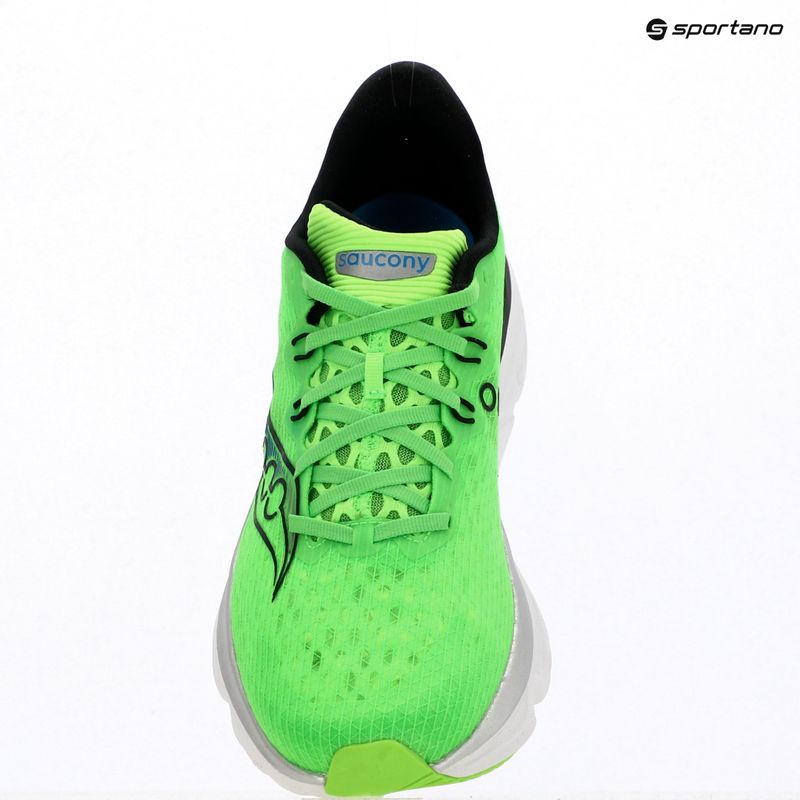 Herren-Laufschuhe Saucony Kinvara 16 slime/black 9