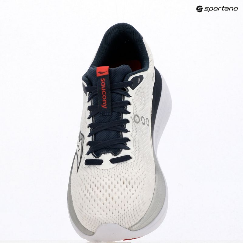Herren Laufschuhe Saucony Endorphin Trainer white/navy 9