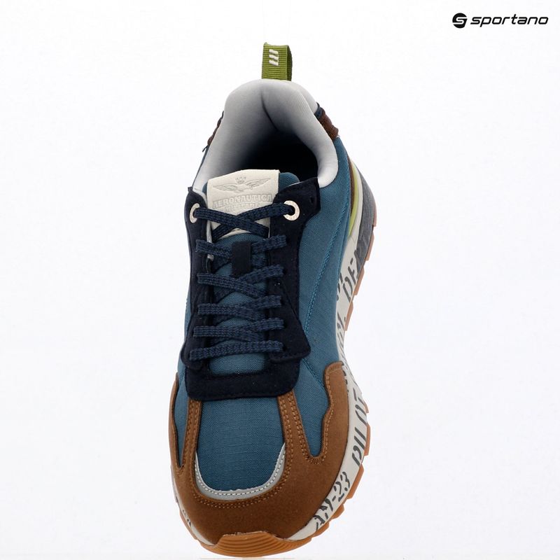 Herrenschuhe Aeronautica Militare SC0276UCT04327 avio/brown 9
