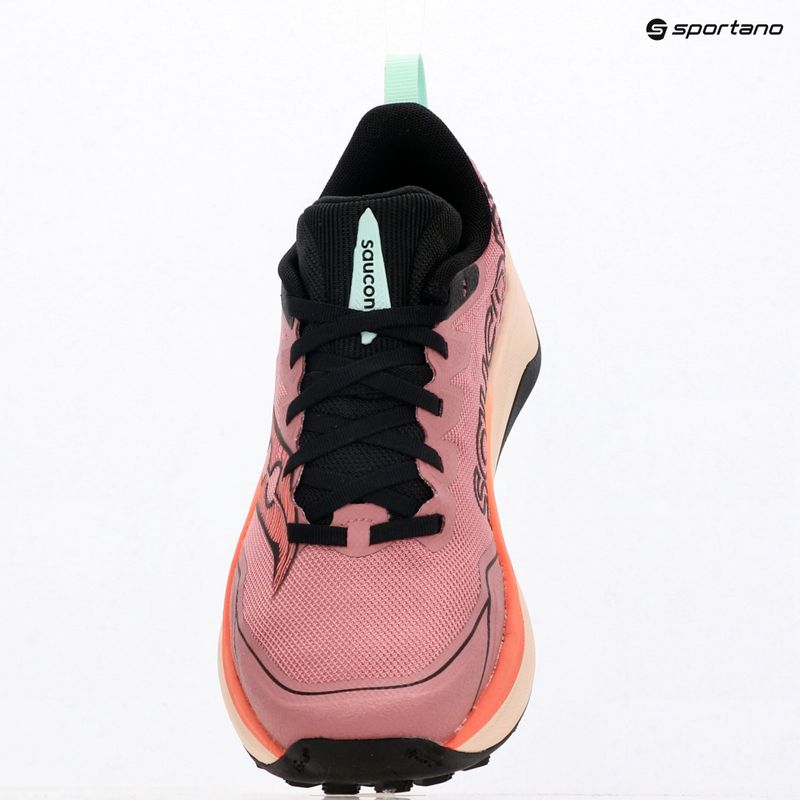 Damen-Laufschuhe Saucony Peregrine 16 mauve/salmon 9