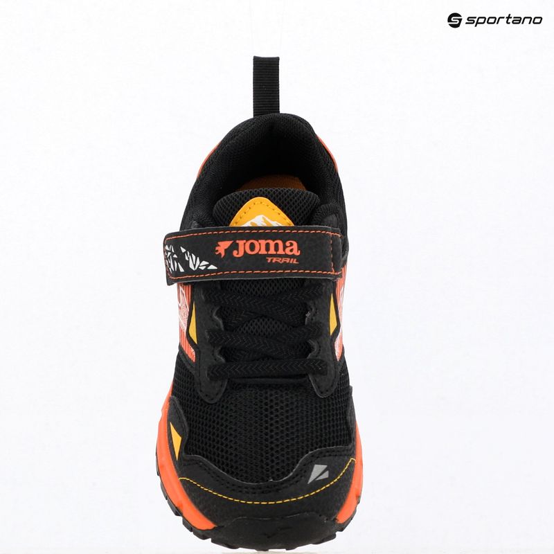Laufschuhe Kinder Joma Tundra Jr black/orange 9