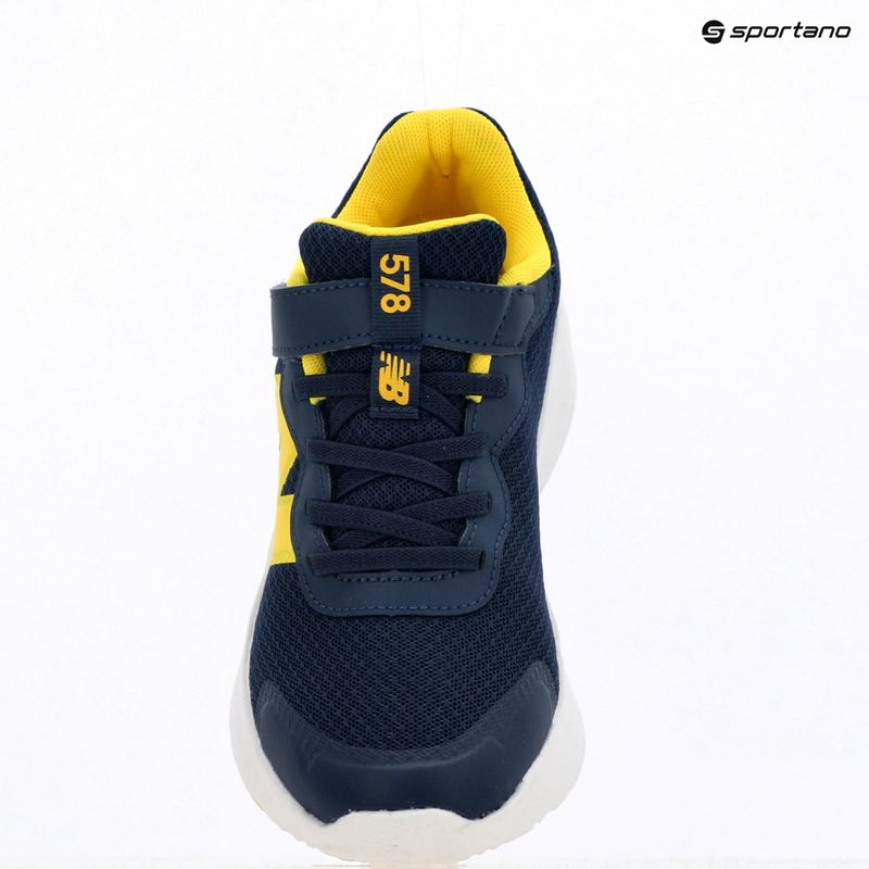 Kinderschuhe New Balance Schuhe 578's V1 team navy/punch yellow 9