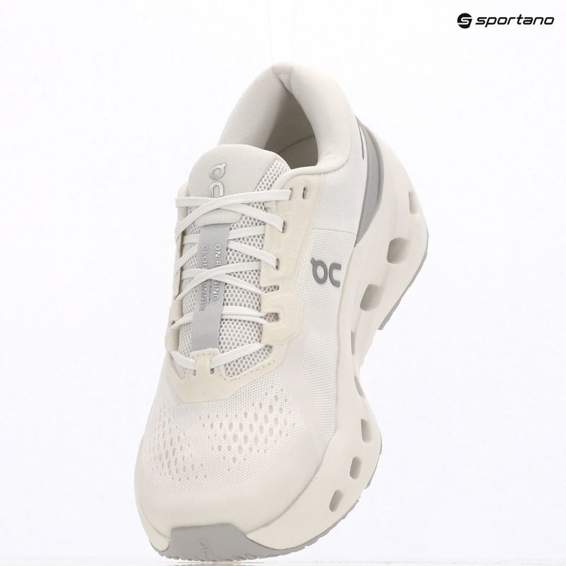 Damen-Laufschuhe On Running Cloudrunner 3 Wide white/ivory 9