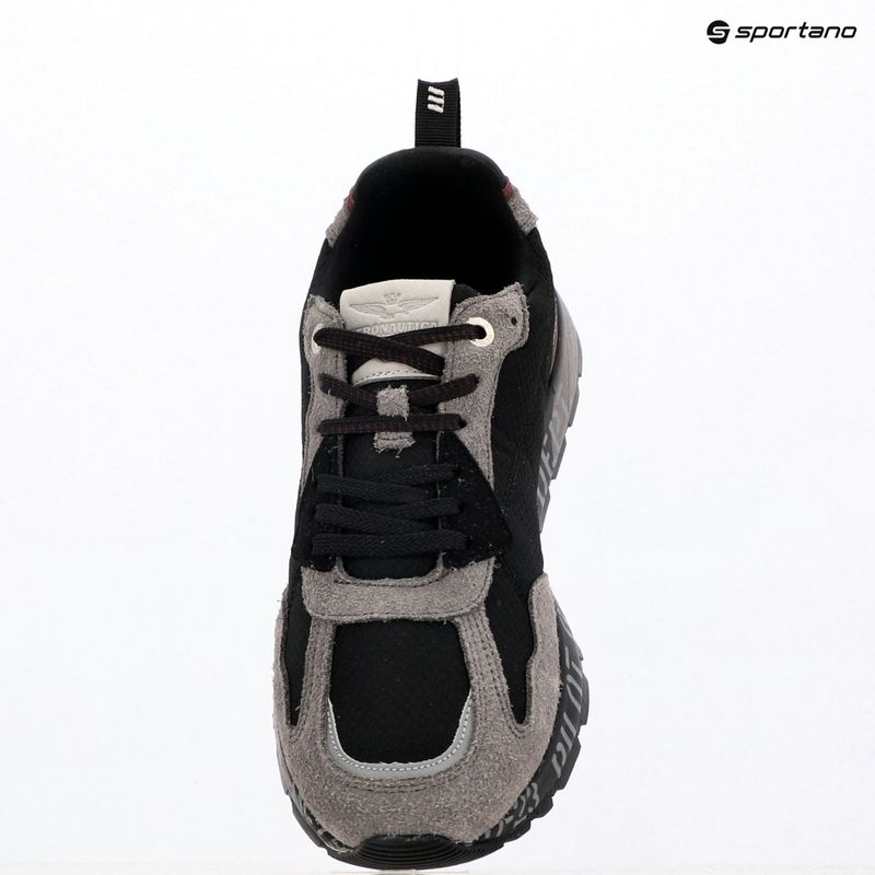 Herrenschuhe Aeronautica Militare SC0276UCT03546 jet black 9