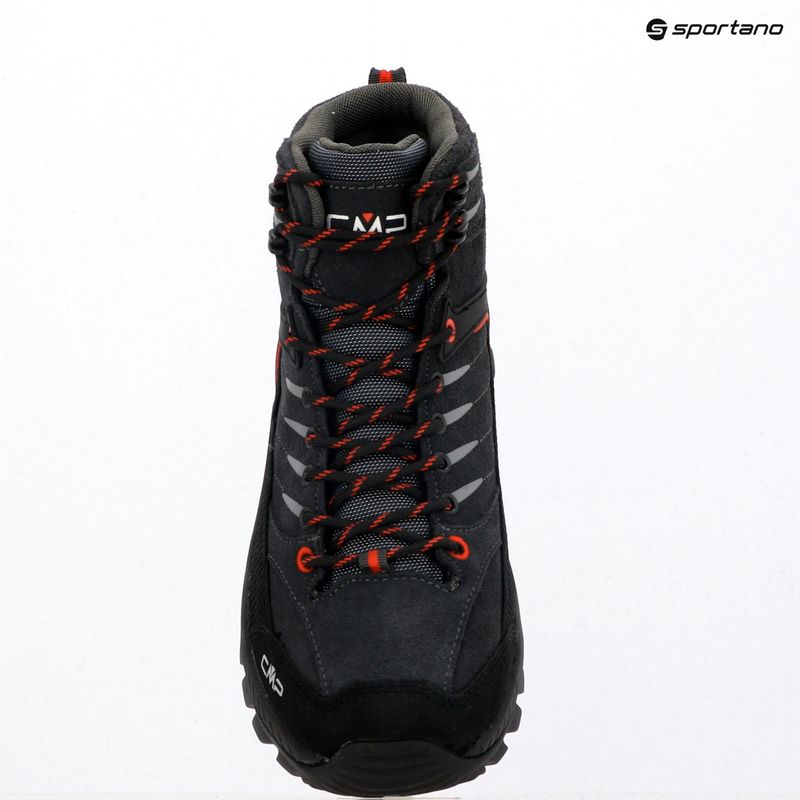 Trekkingschuhe Herren CMP Rigel 2.0 Mid Waterproof titanio/ferrari 9