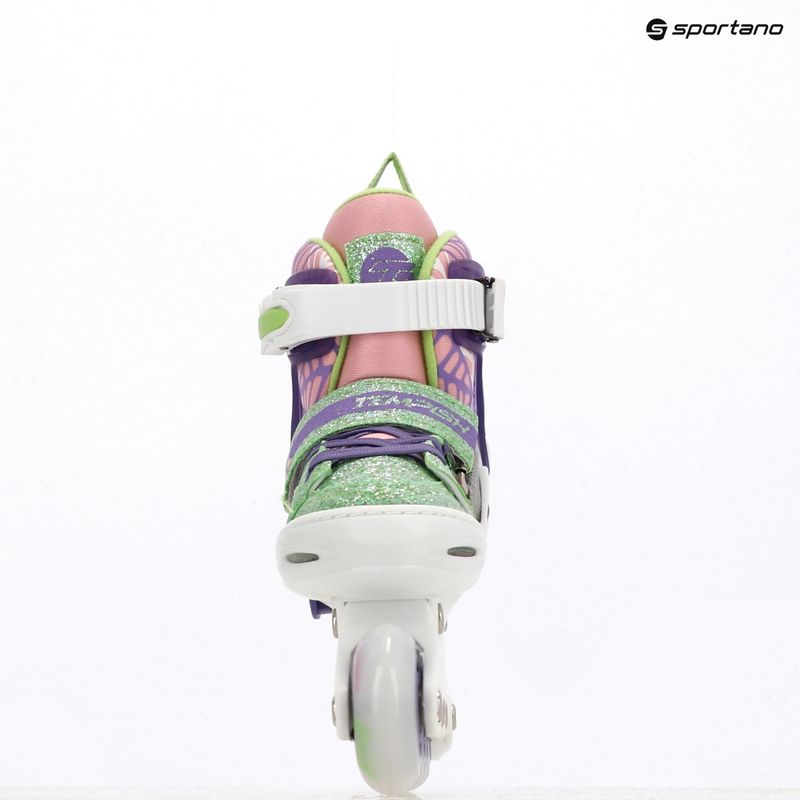 Kinder-Inlineskates Tempish Bam-Bu Flash white/pink 12