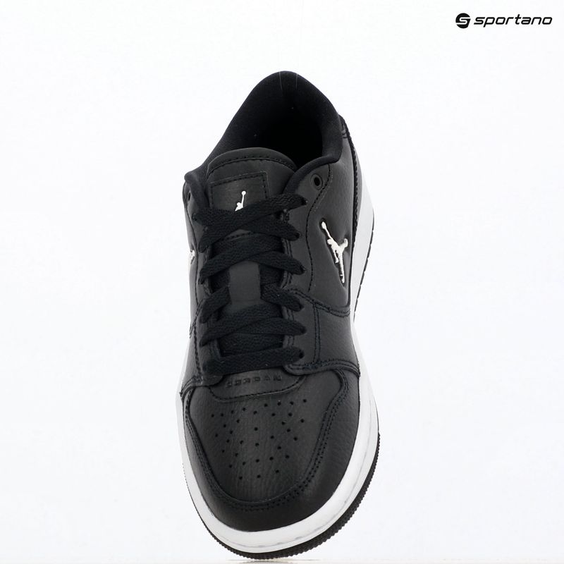 Kinderschuhe Nike Jordan Court Connect Low black/white 19