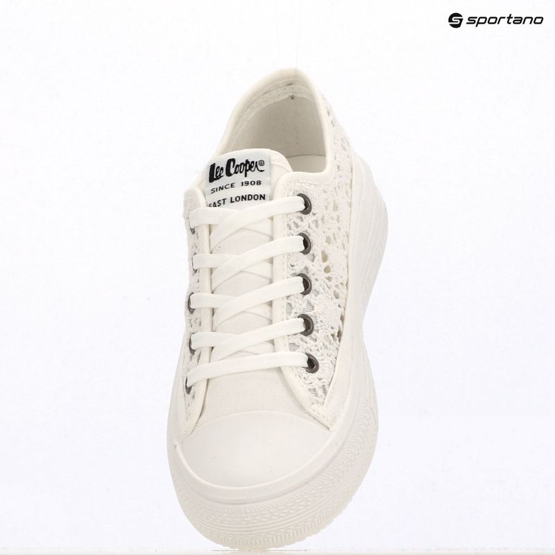 Damen-Sneaker Lee Cooper LCW-26-44-4485LA white 9