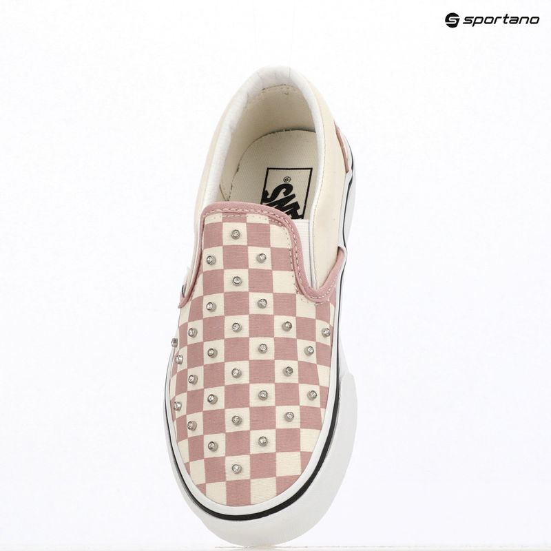 Schuhe Vans Ua Classic Slip-On rhinestone misty mauve 14