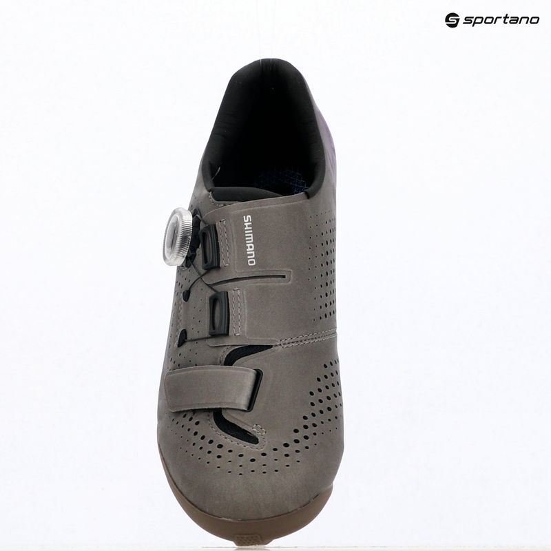 Damen-Gravelschuhe Shimano SH-RX600 gray/purple 16