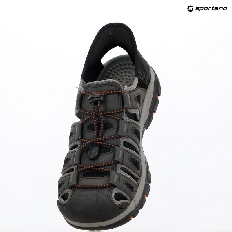 Herrensandalen SKECHERS Tresmen Norvick black 10