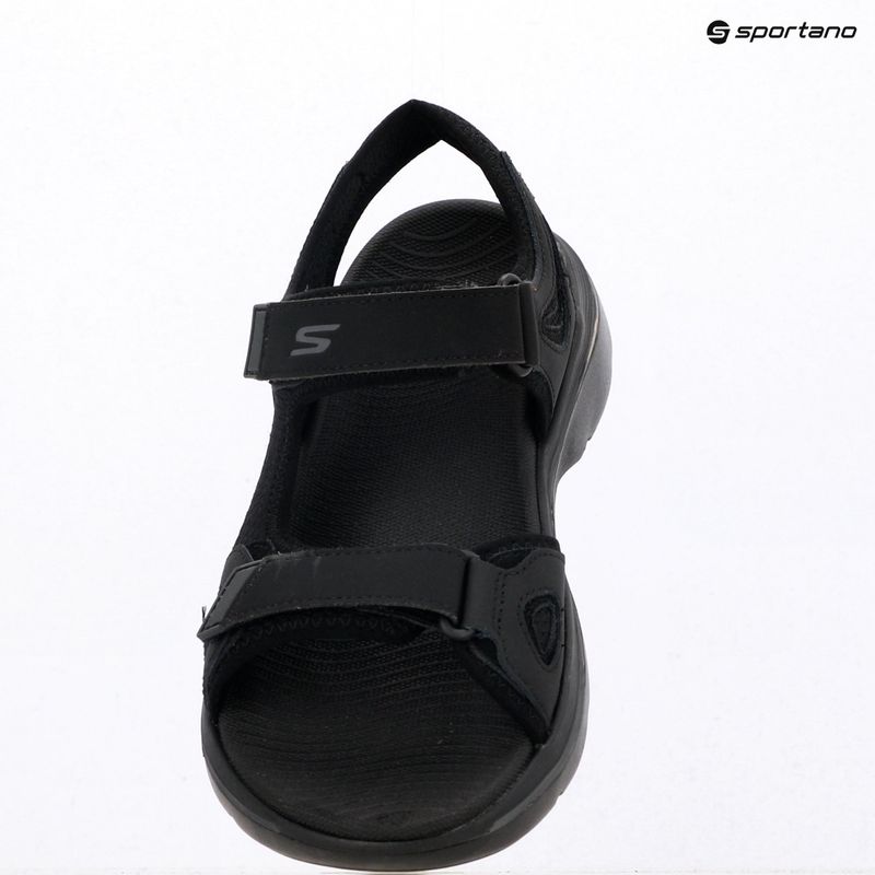 Herrensandalen SKECHERS Go Walk Arch Fit 2.0 Capistrano black 10