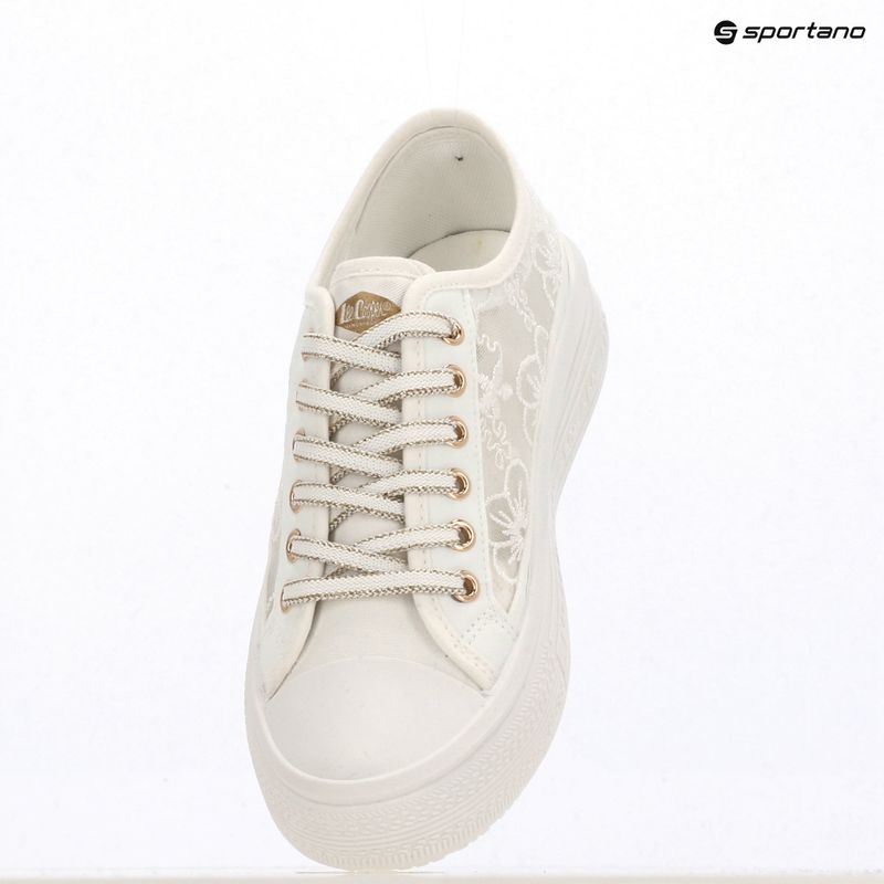 Damen-Sneaker Lee Cooper LCW-26-44-4480LA white 9