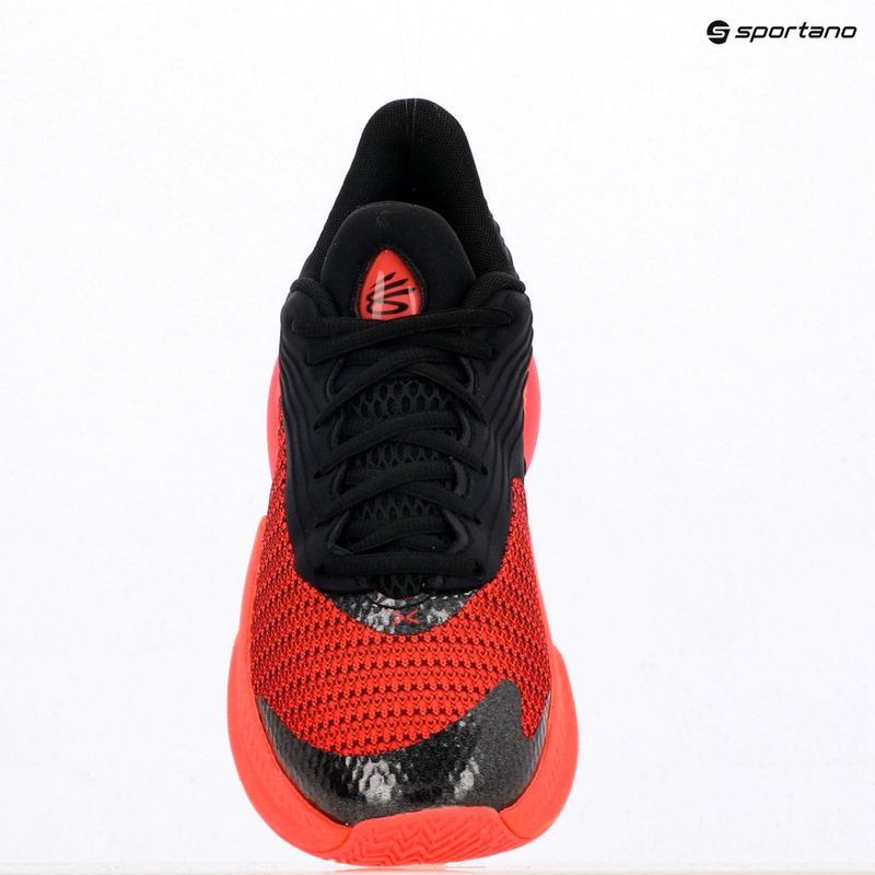 Basketballschuhe Under Armour Curry Splash 26 black/electric tangerine/racer red 9