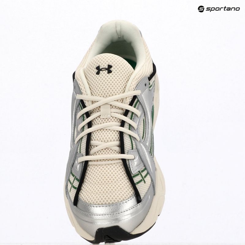Trainingsschuhe Under Armour Sola stone/metallic silver/team kelly green 9