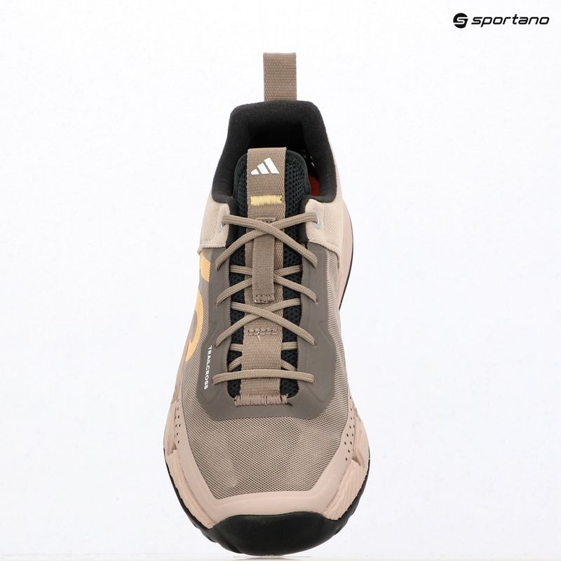 Damen-Plattform-Fahrradschuhe adidas FIVE TEN Trailcross LT wonder taupe/ice tangerine/carbon 9