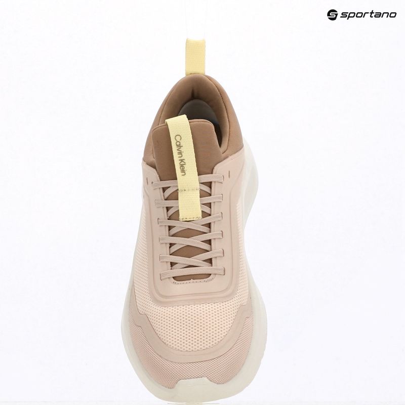 Damenschuhe Calvin Klein HW0HW03023 Light Runner Sock Mesh Lycra whisper pink/lemonade/silver mink 9