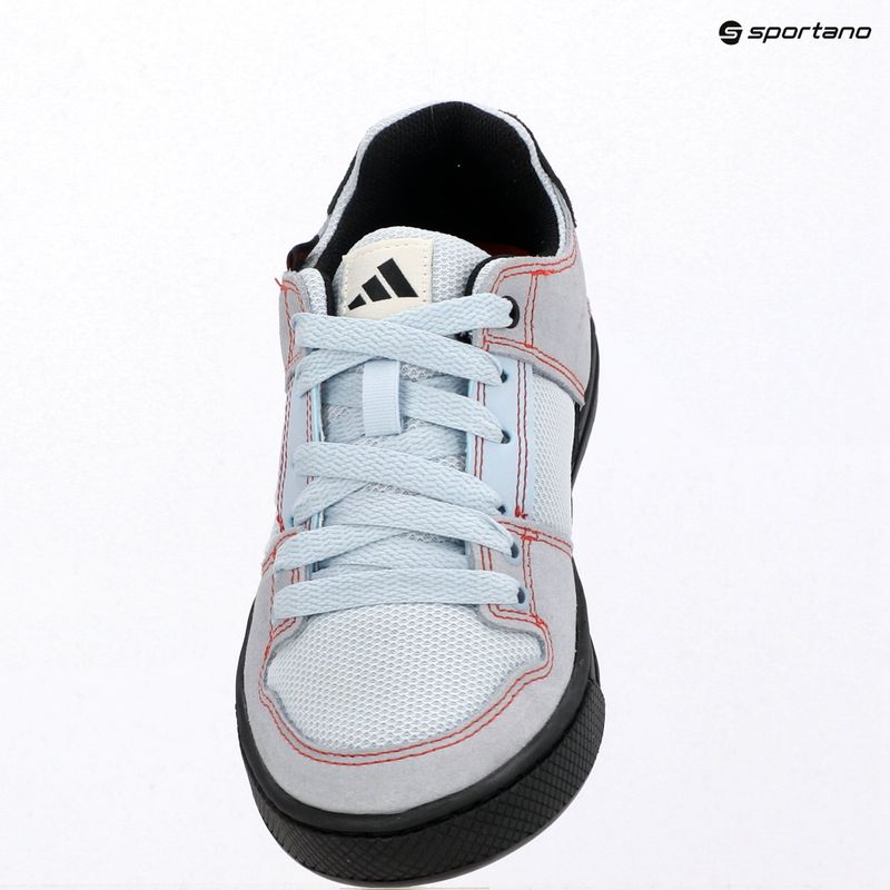 Damen-Plattform-Fahrradschuhe adidas FIVE TEN Freerider crystal sky/off white/core black 9