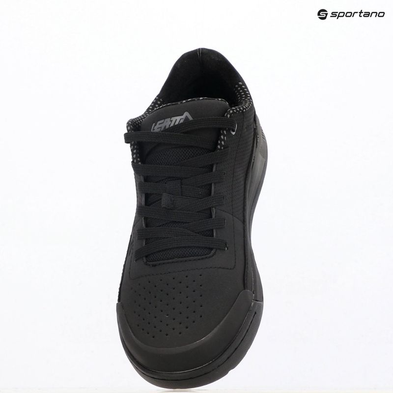 Herren Leatt 2.0 Flat Stealth Plattform Radschuhe 8