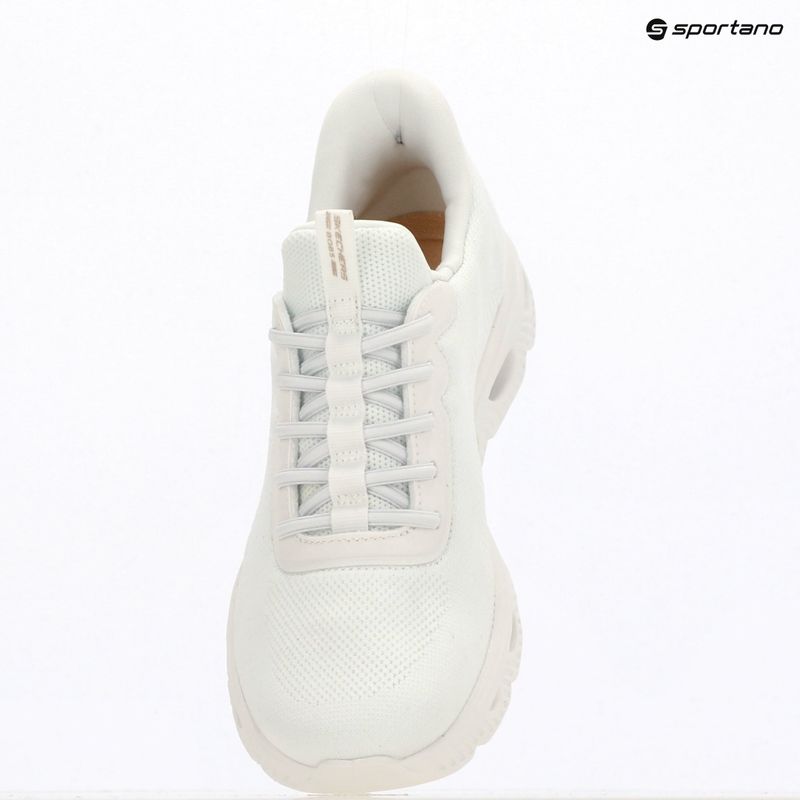 Damenschuhe SKECHERS Bobs Arc Waves white 11