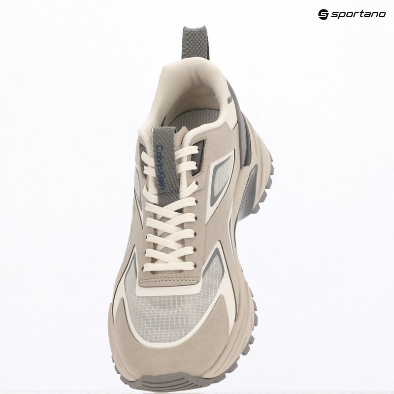 Damenschuhe Calvin Klein HW0HW03019 Hike Run Ckstripe Ripst oatmeal/marshmallow/cloudburst 9