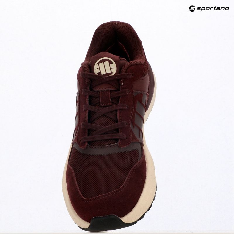 Herren Schuhe Pitbull Encino dark burgundy 10