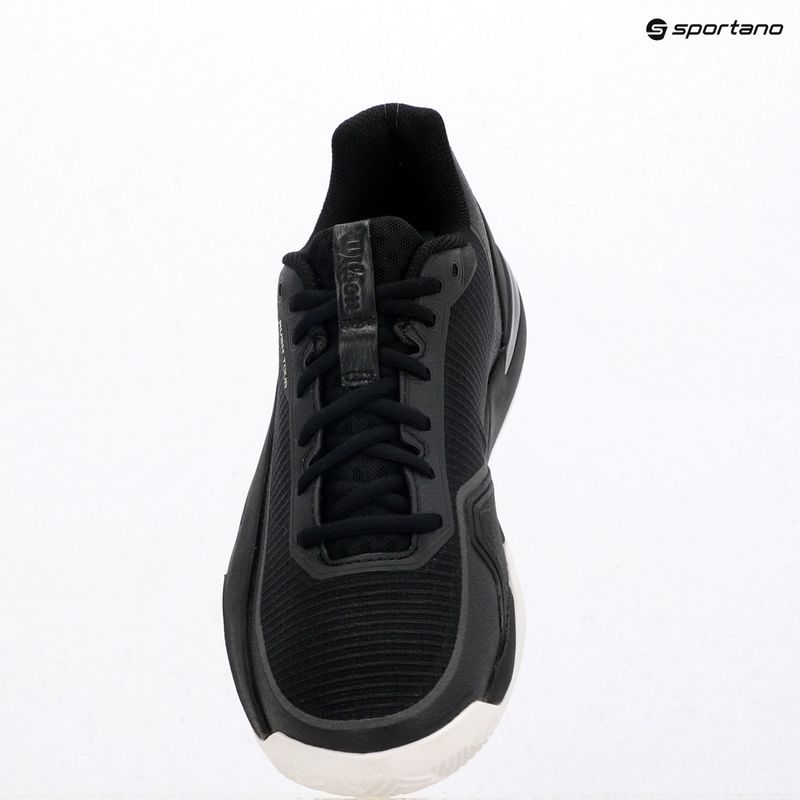 Herren-Tennisschuhe Wilson Rush Pro 5 Tour Clay black/white/safety yellow 9