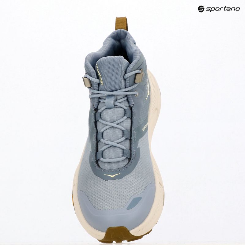 Herren Trekkingschuhe HOKA Transport Hike GTX slate blue/stucco 10