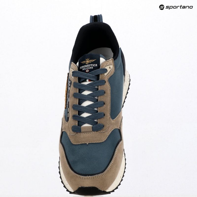 Herrenschuhe Aeronautica Militare SC0288UCT03545 multicolor jeans/sand 9