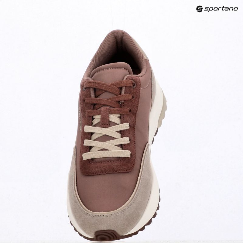 Herrenschuhe Calvin Klein HM0HM02144 City Runner Laceup Nylon Mix muddy brown/desert taupe/oatmeal 9