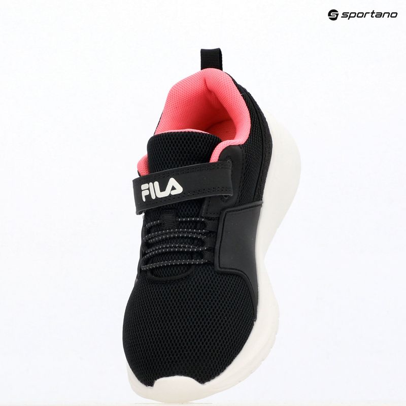 Kinderschuhe FILA Madrun Velcro black/sangria sunset 15