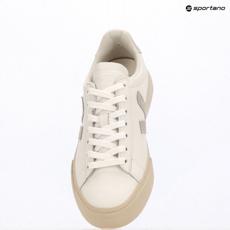 Damen-Schuhe VEJA Campo Leather extra white/natural suede 10