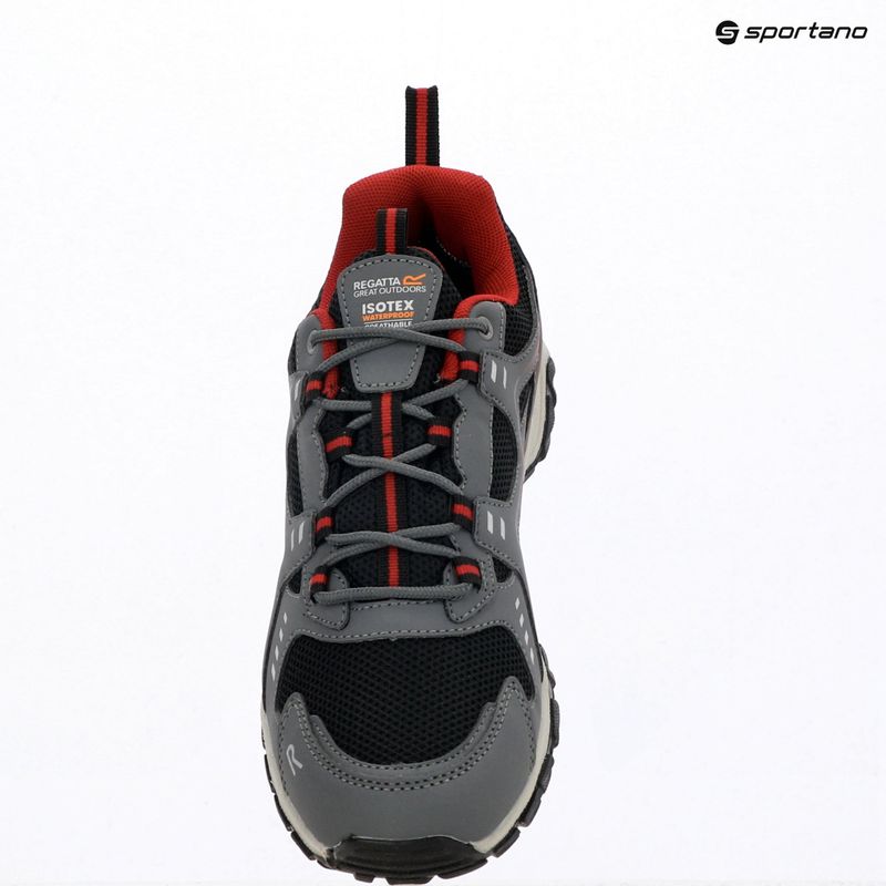 Trekkingschuhe Herren Regatta Vendeavour Low granit/riord 23