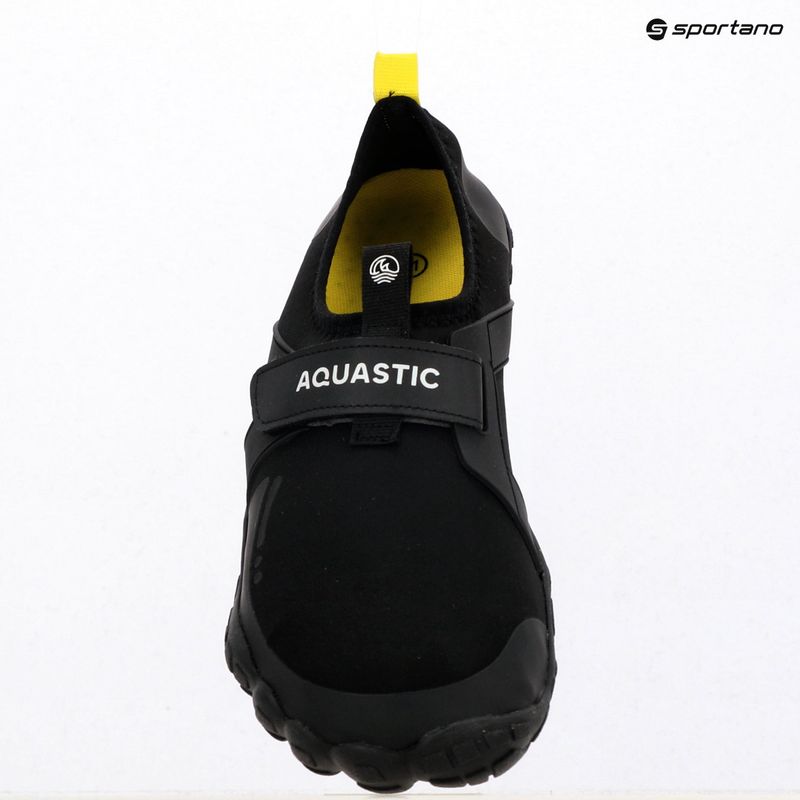 Aquastic Reef Herren-Badeschuhe schwarz 9