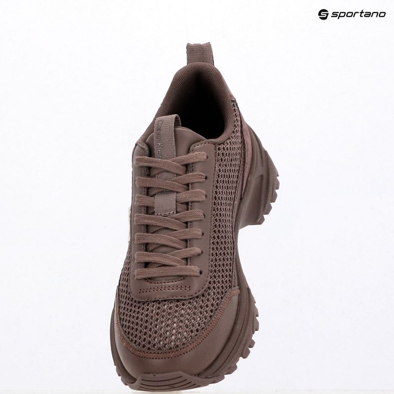 Damenschuhe Calvin Klein HW0HW03000 Hike Runner Lup Lin Mesh peppercorn 9